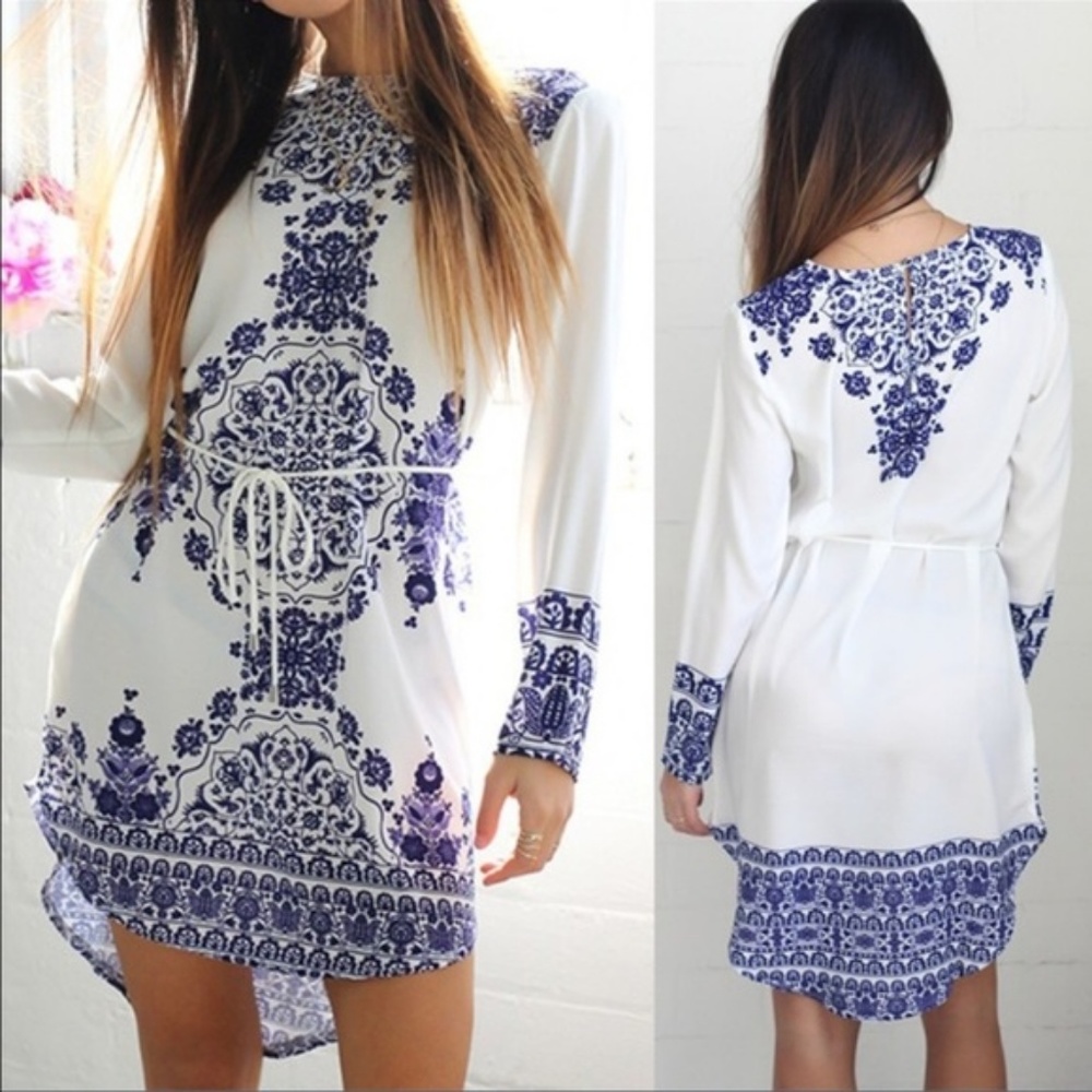 Nautical Sundress with Rope Belt